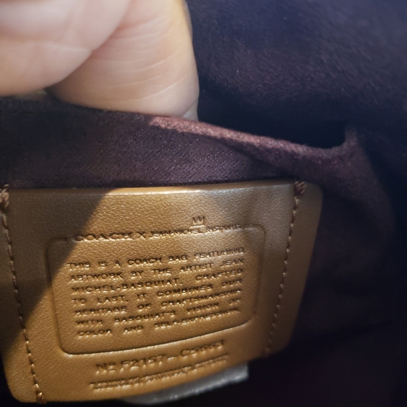 Coach x Basquiat Crossbody Bag (authentic) - Picture 5 of 5